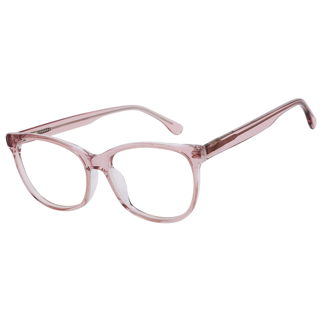 Óculos de Grau Feminino Retangular Rosa 1924