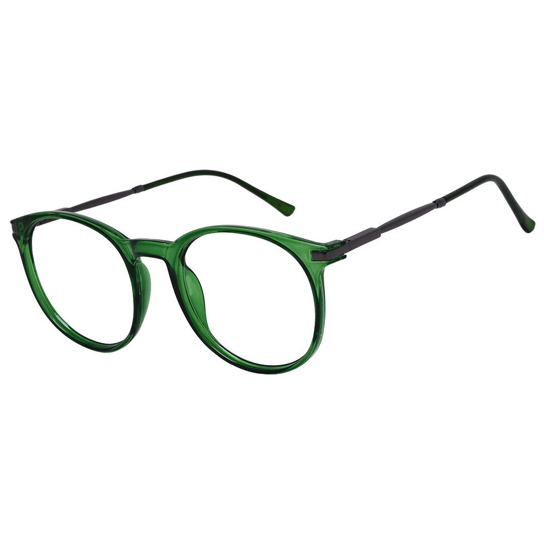 Óculos Redondo Masculino Verde 1914