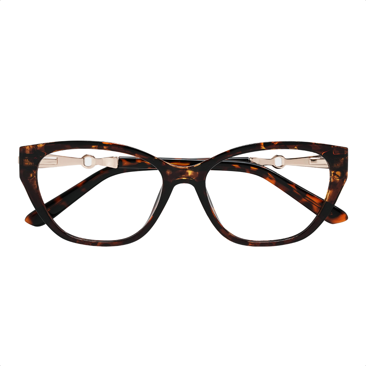 Óculos Clipon Gatinho Feminino 2580 Tartaruga