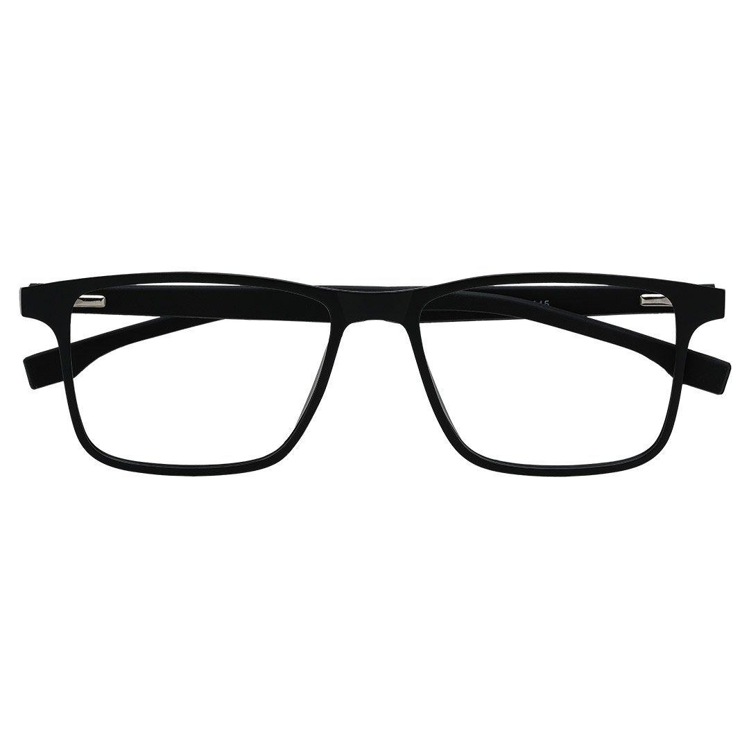 Óculos Clipon Retangular Masculino Bryck Preto