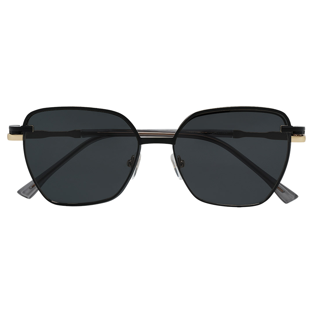 Óculos Clipon Quadrado Feminino Avenna Preto
