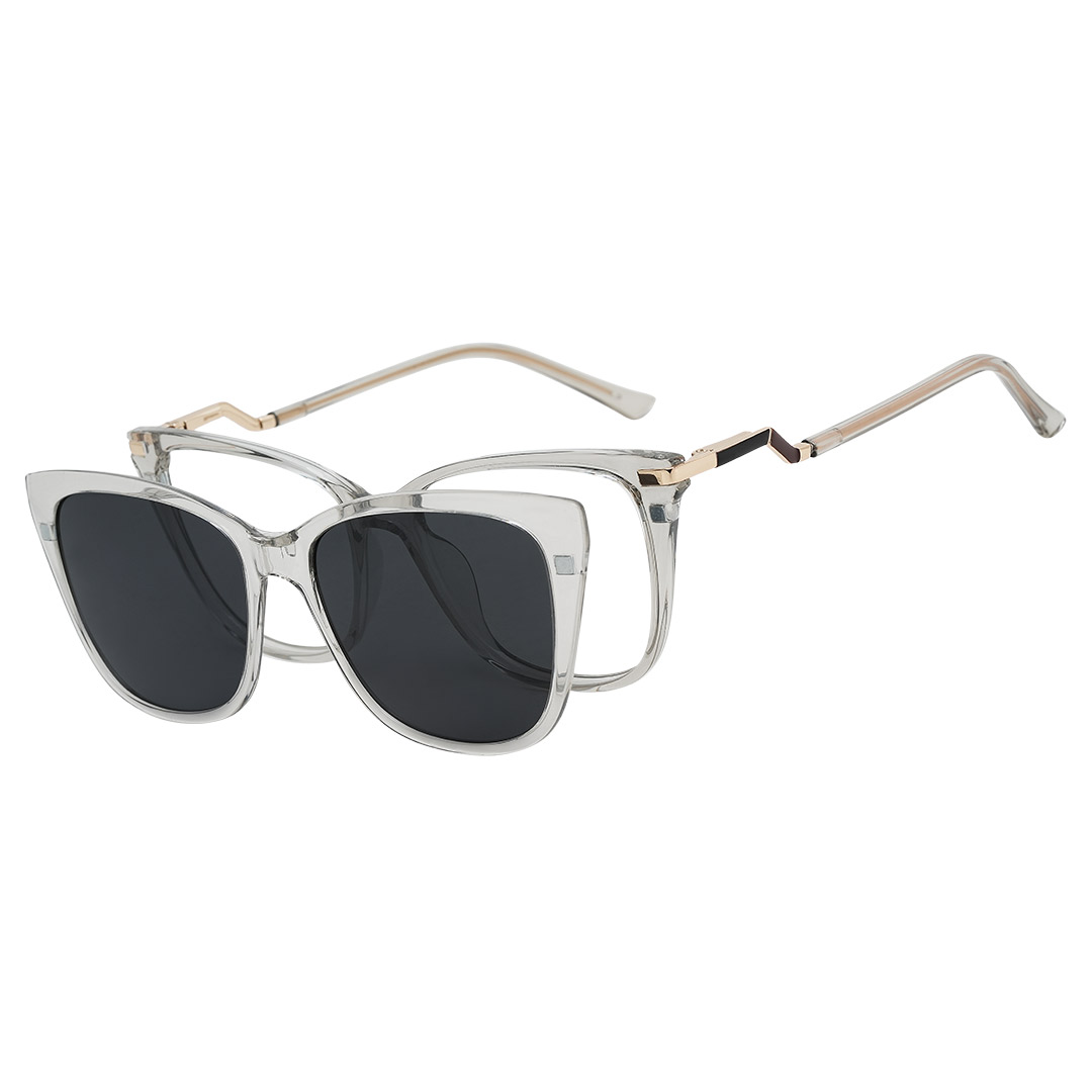 Óculos Clipon Feminino Quadrado Lumen 2378
