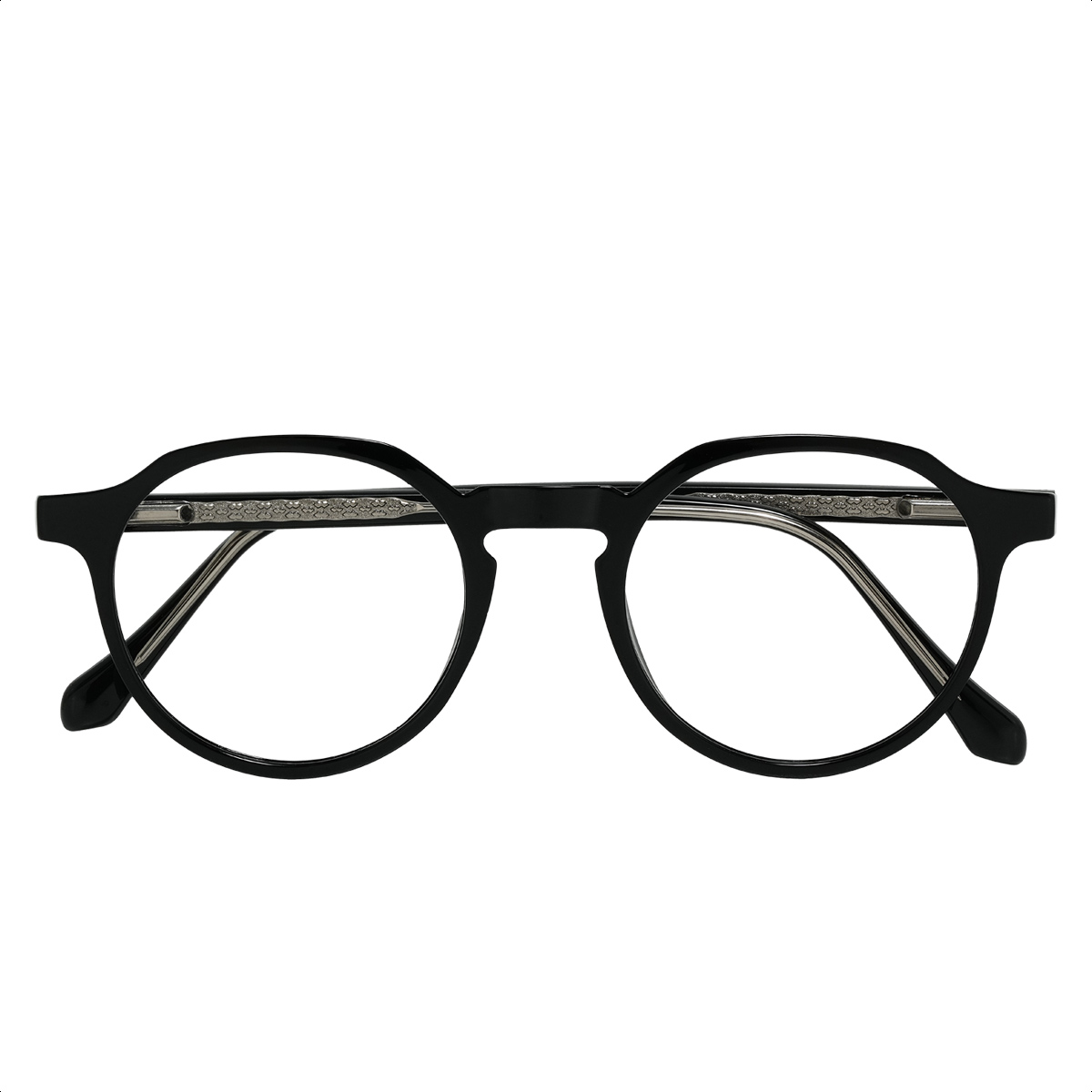 Óculos Clipon Feminino Redondo 2584 Preto