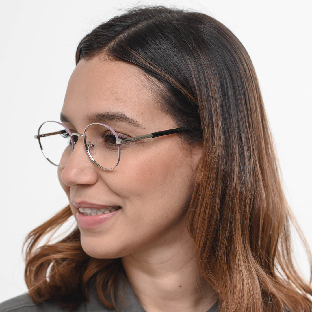 Armação de Óculos Feminino Redondo Maevy