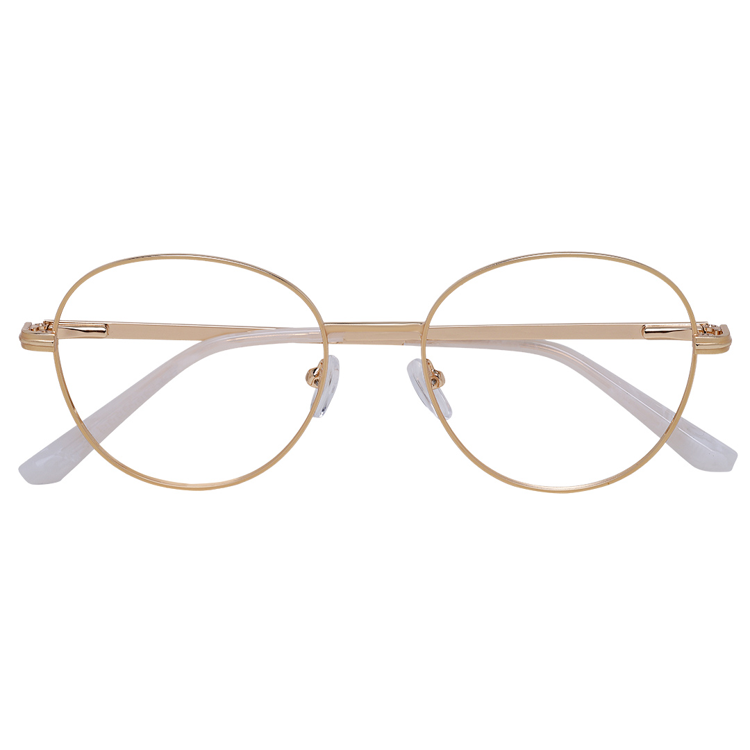 Óculos de Grau Feminino Dourado 1906