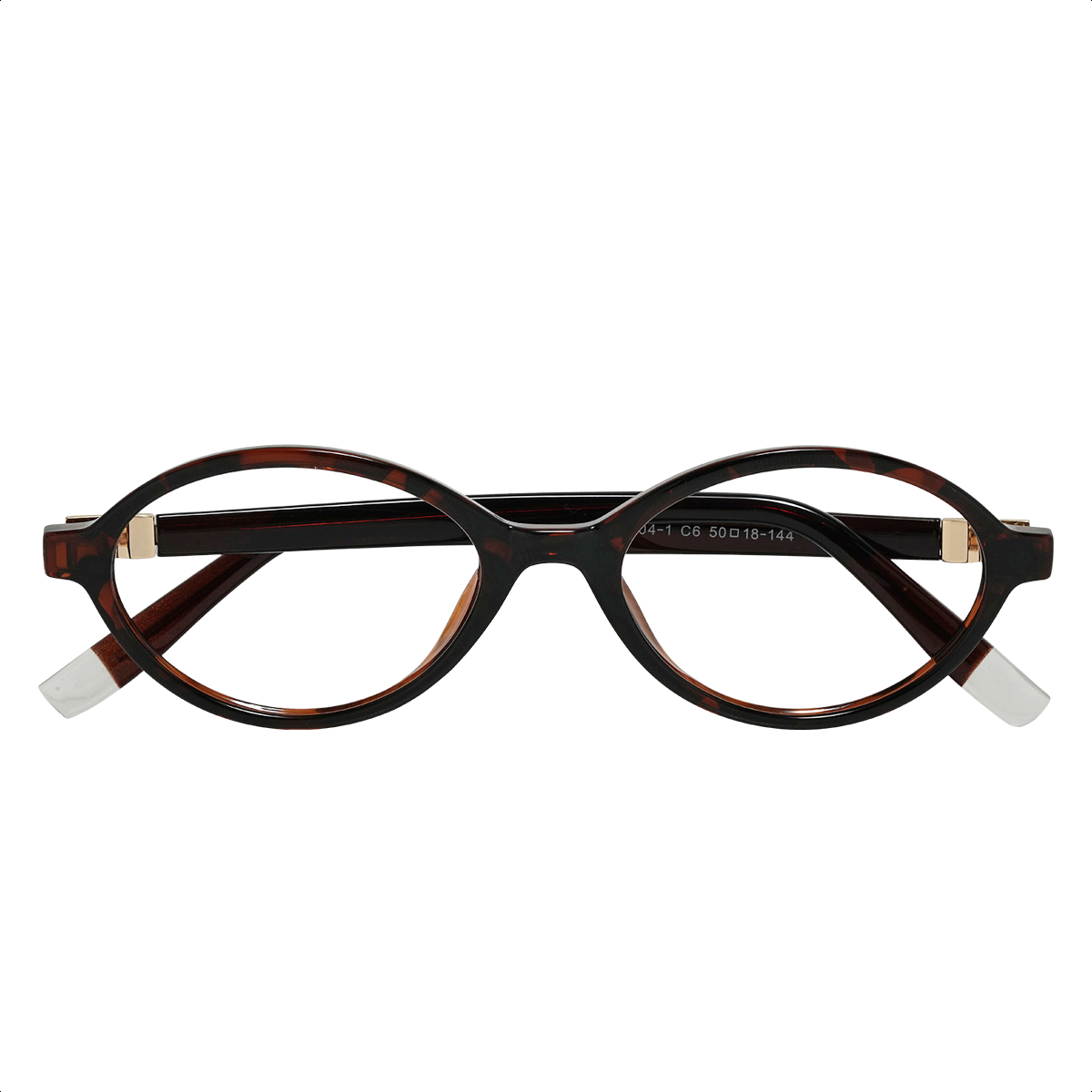Óculos Clipon Oval Feminino 2693 Tartaruga
