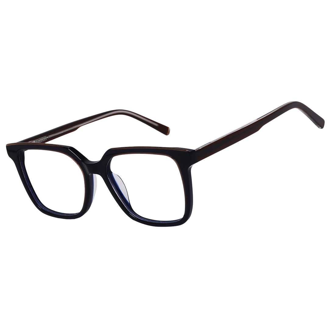 Óculos Feminino Quadrado Azul 1956