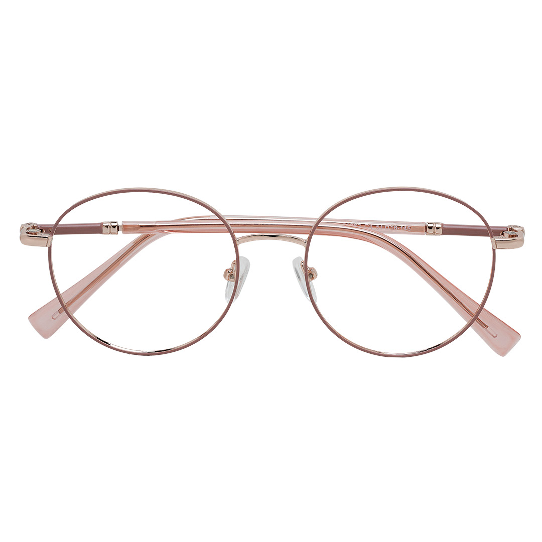 Óculos Clipon Redondo Feminino Talyra Nude