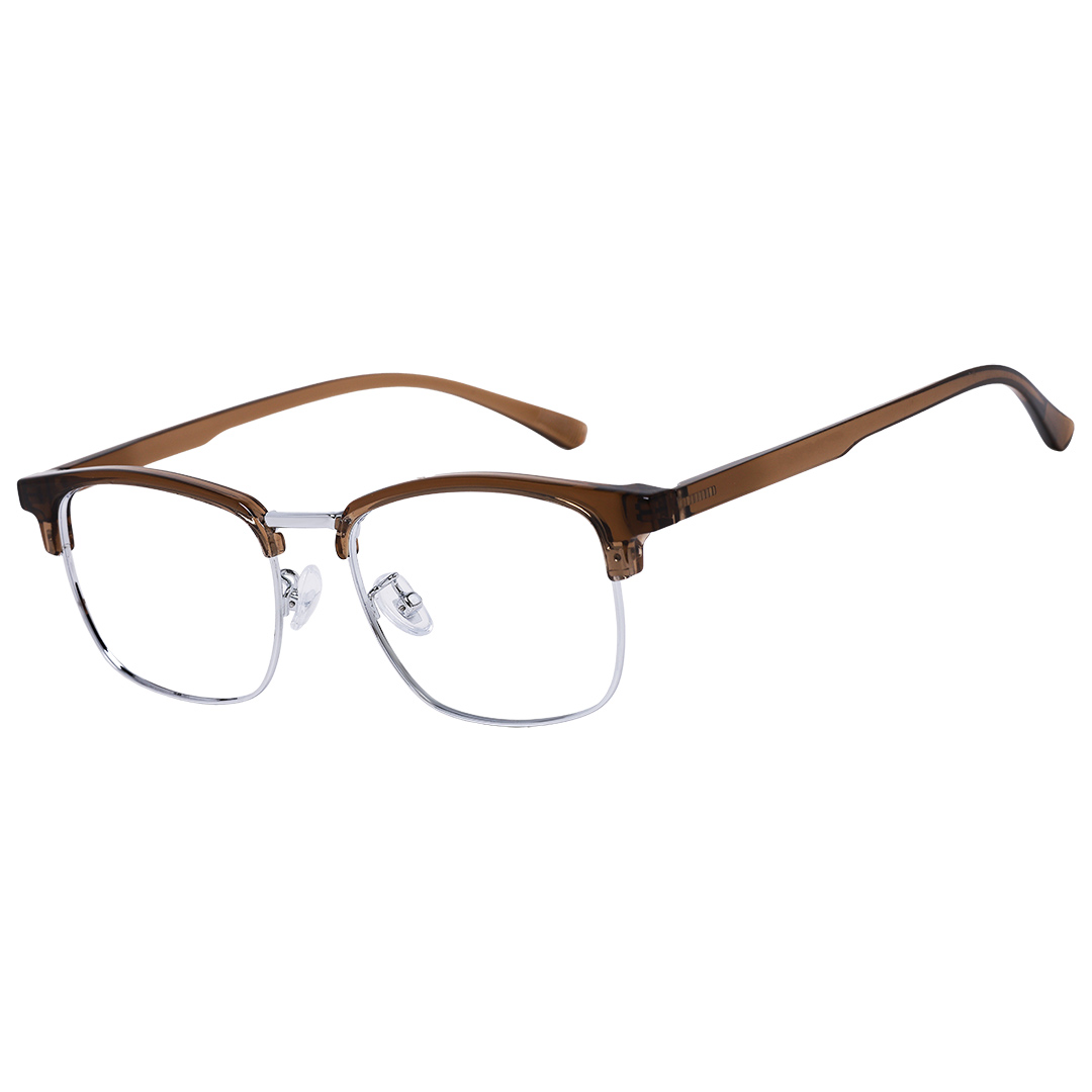 Óculos Retangular Masculino ClubMaster 1909 Marrom