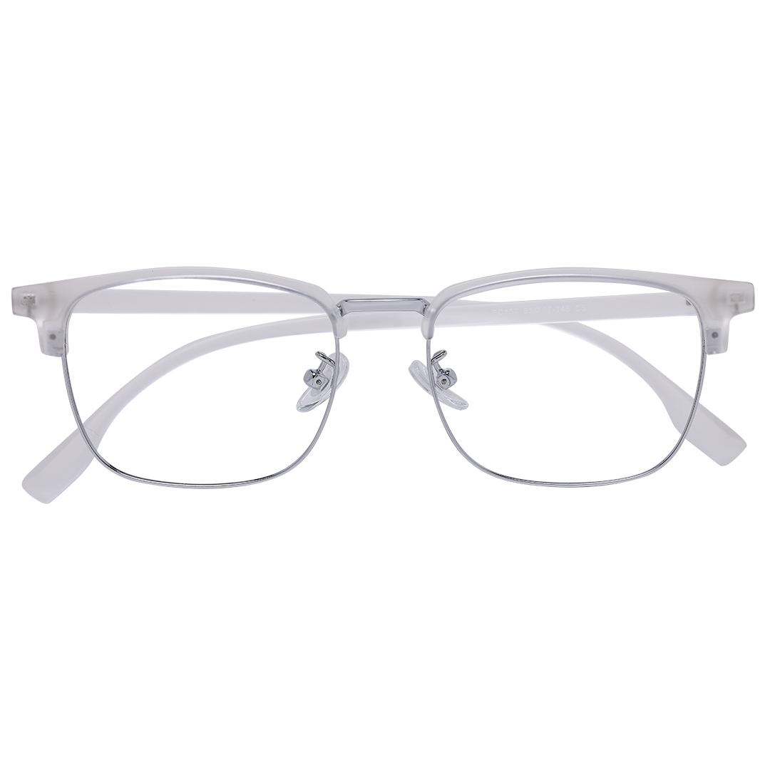 Óculos Masculino ClubMaster Transparente 1907