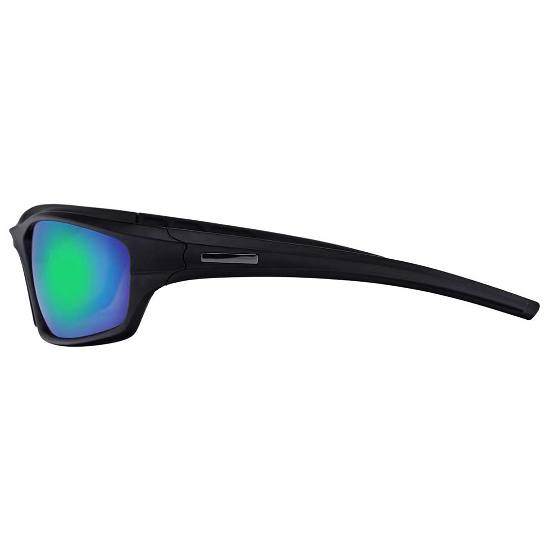 Óculos de sol esportivo shark preto verde 702