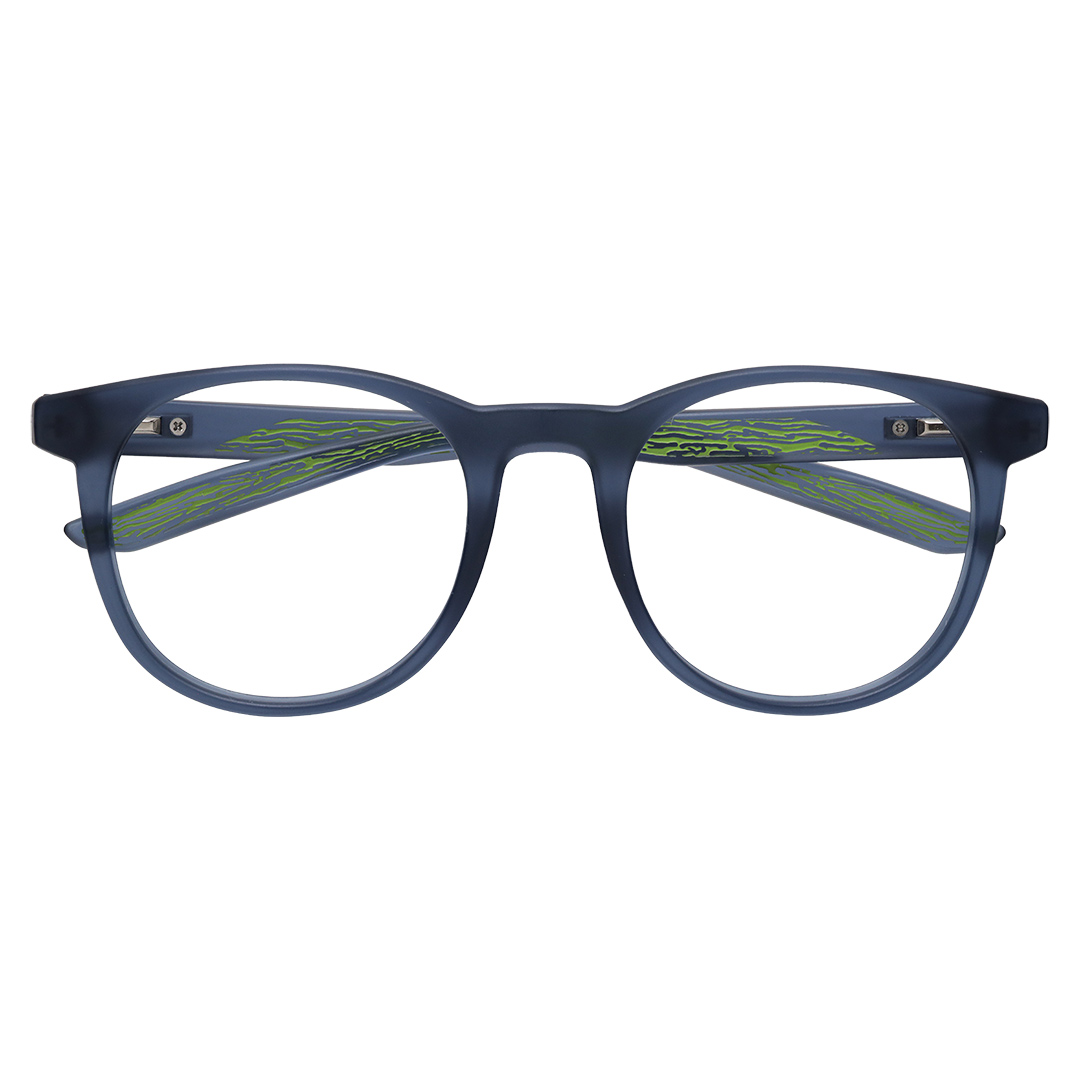 Armação Óculos de Grau Masculino Azul 1600 