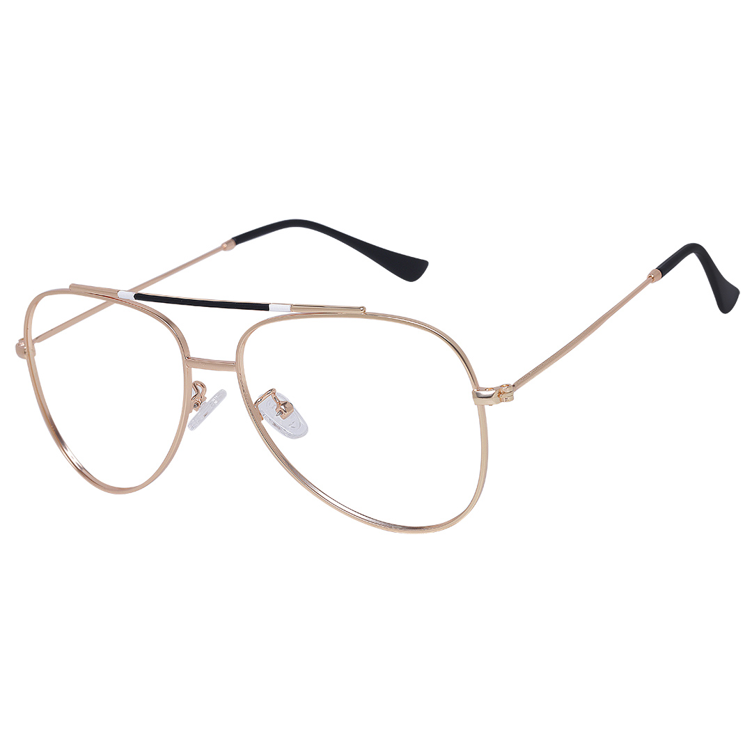 Óculos Aviador Masculino Dourado 1808