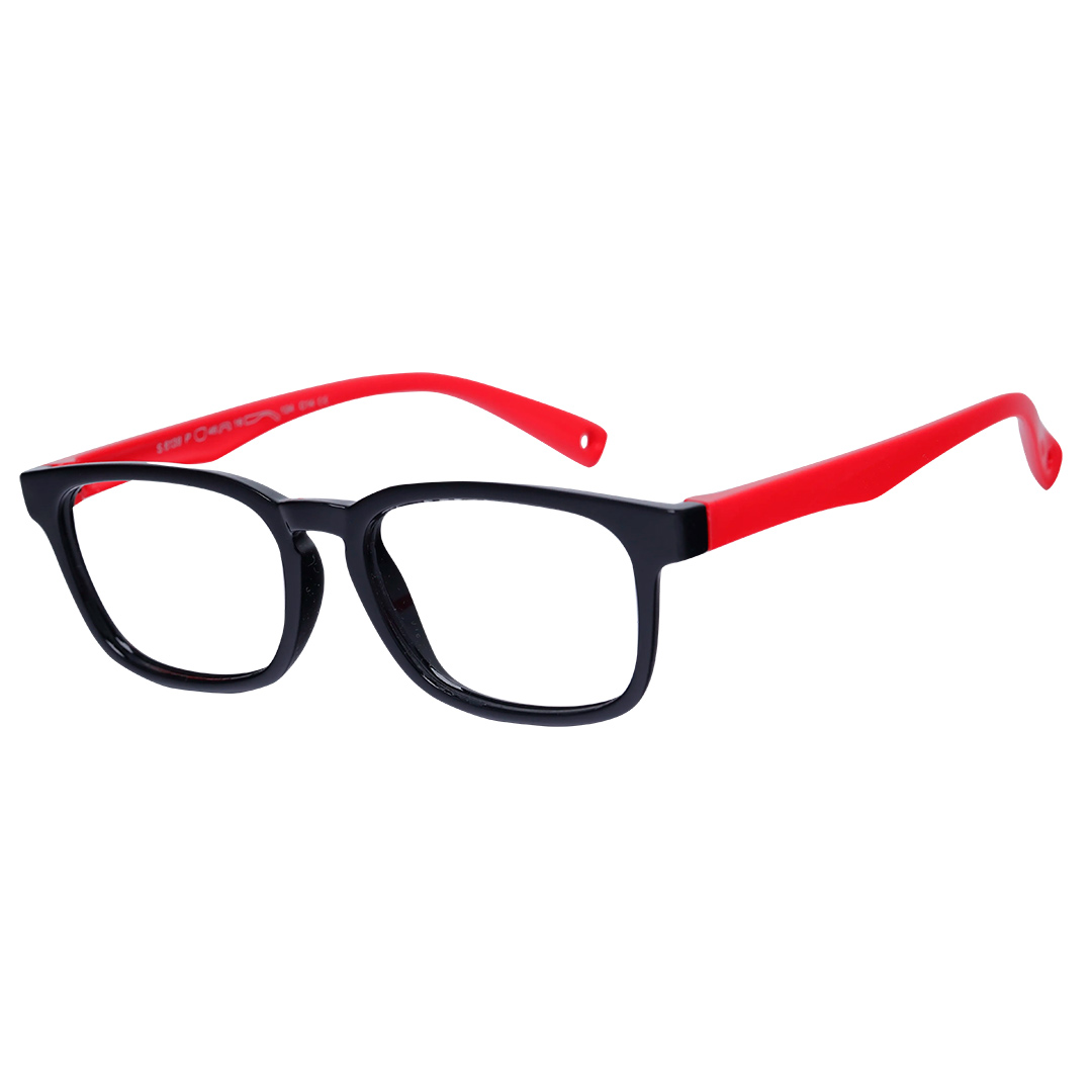 Óculos para criança preto/vermelho 4-8 anos 1522