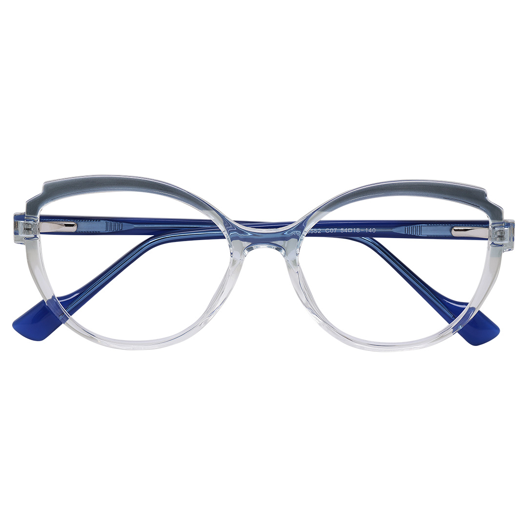 Armação óculos de grau feminino - 1582 Azul