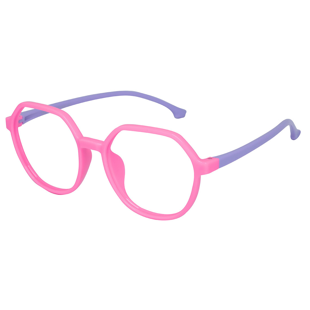 Armação de óculos infantil rosa/roxo 223 7-12 Anos