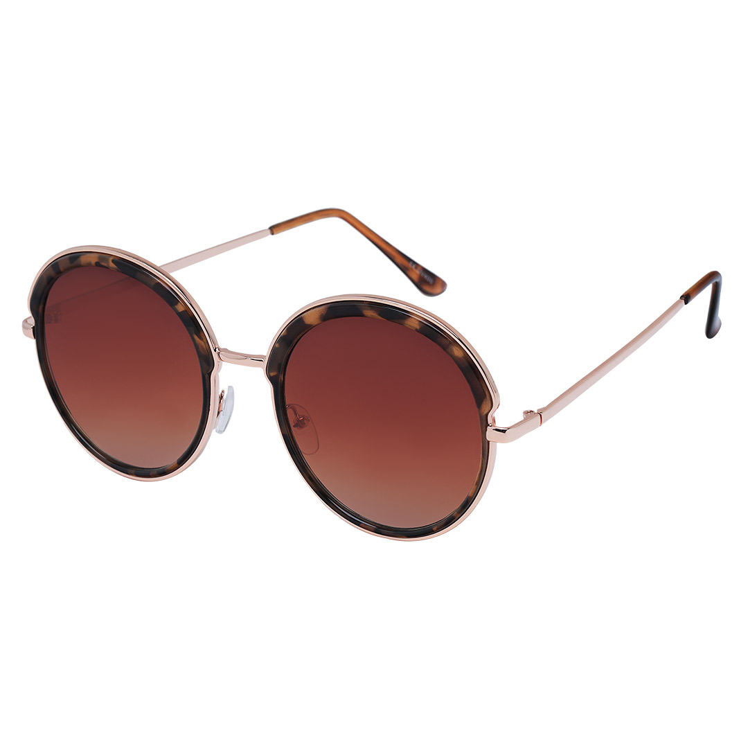 Óculos de sol redondo - Fashion 1224