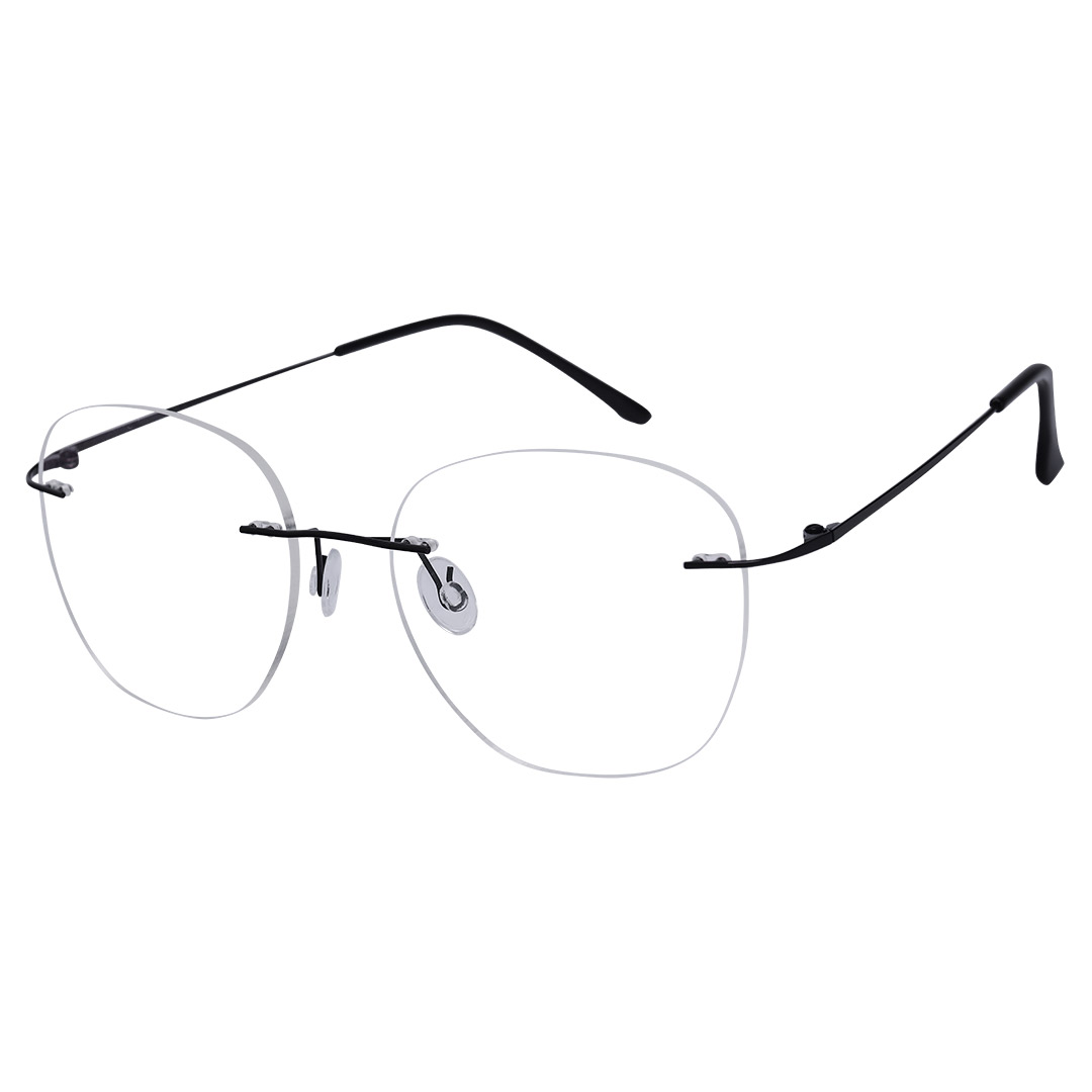 Óculos redondo - 685 Preto