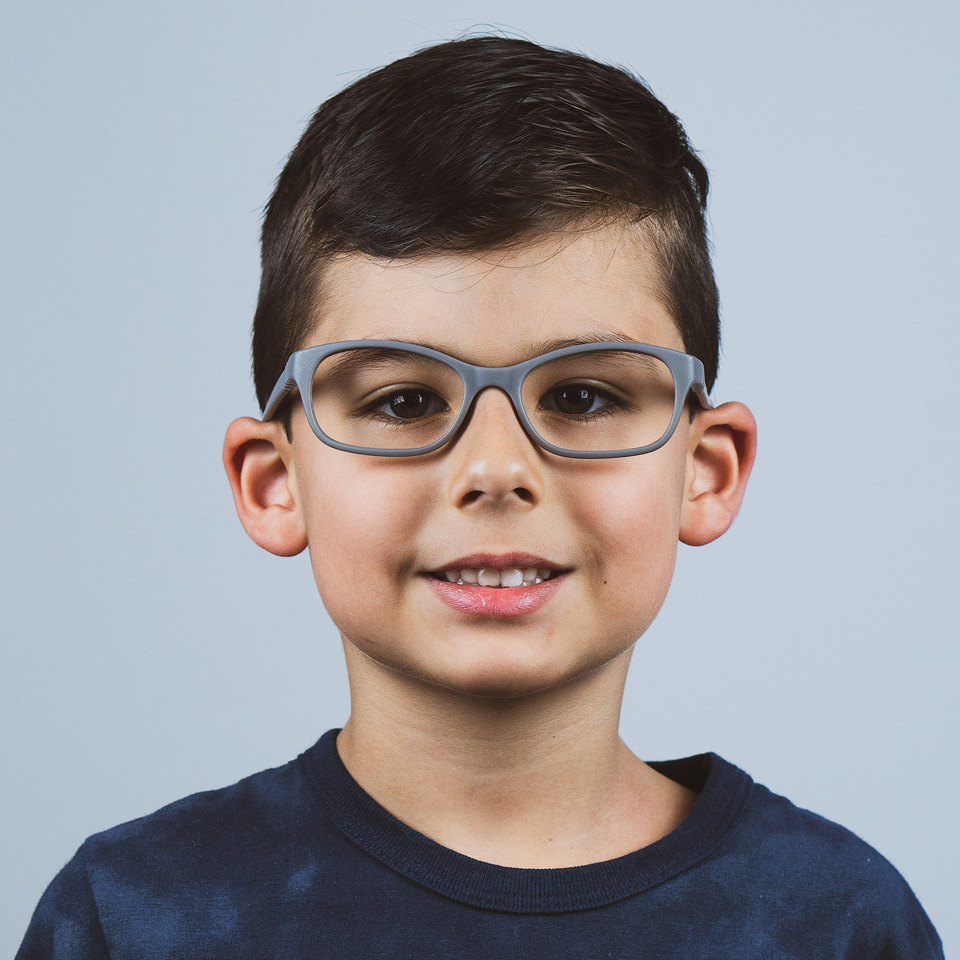 Óculos infantil cinza 239 4-8 anos