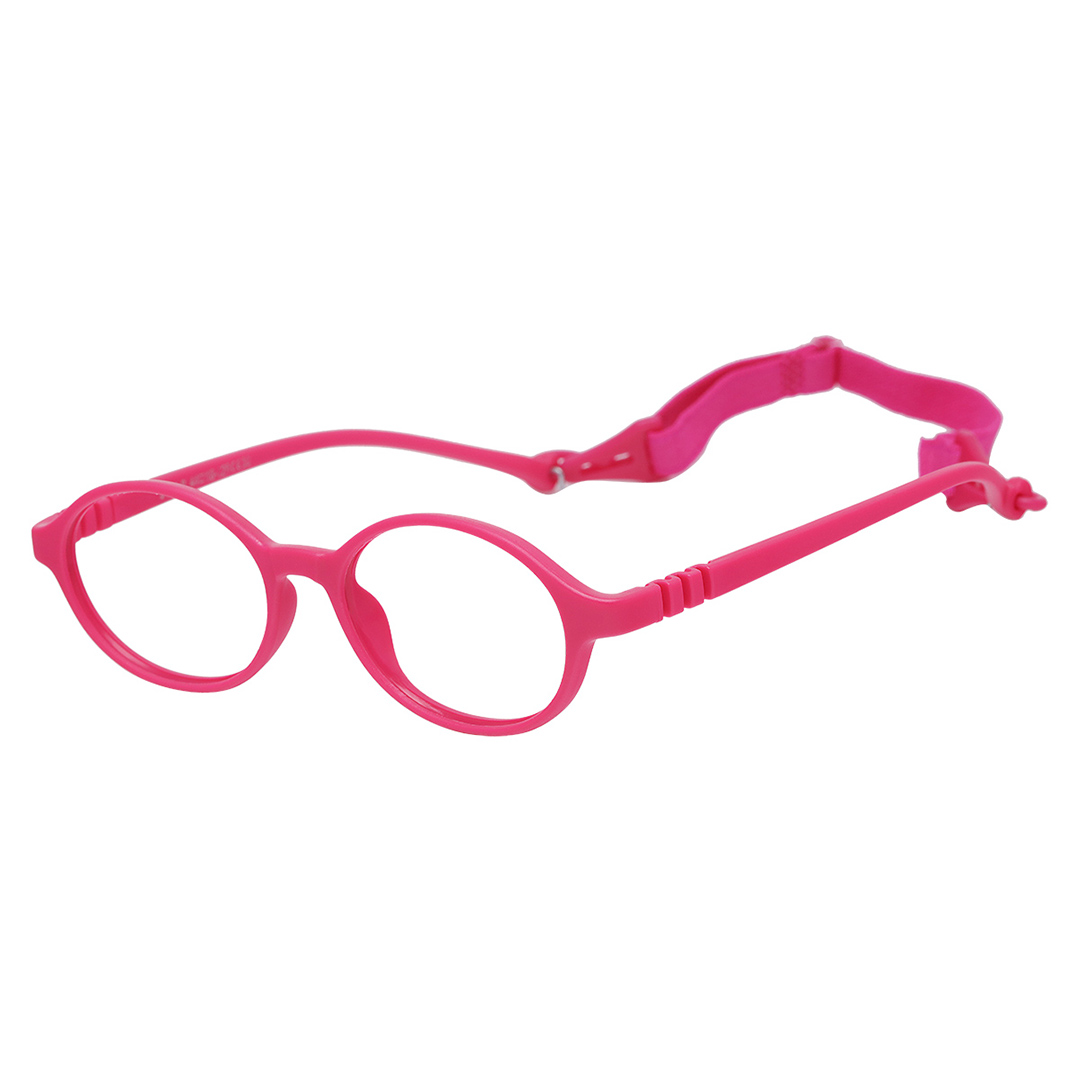 Óculos de grau Infantil rosa pink 1346 4-8 Anos