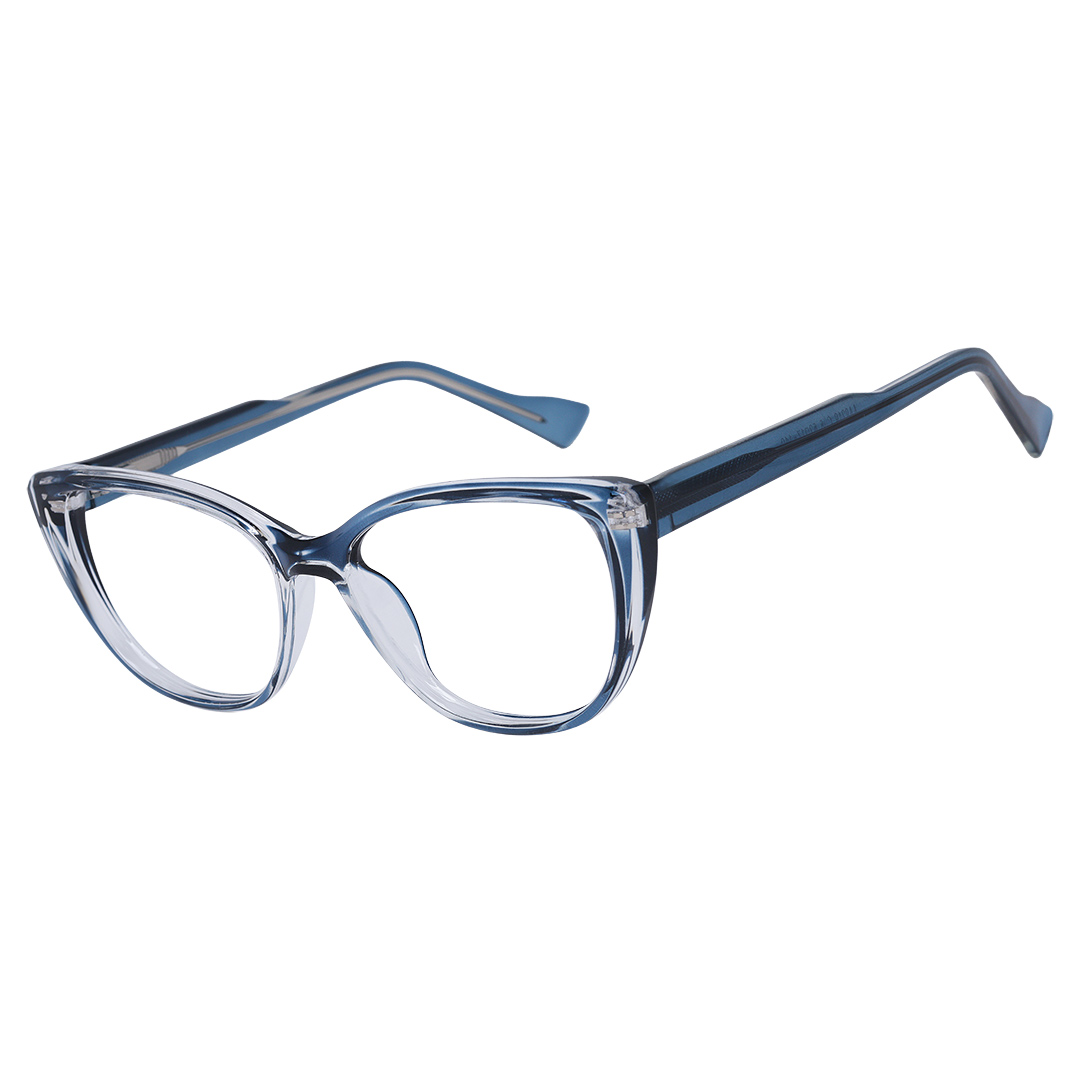 Óculos Feminino Gatinho Azul 1884