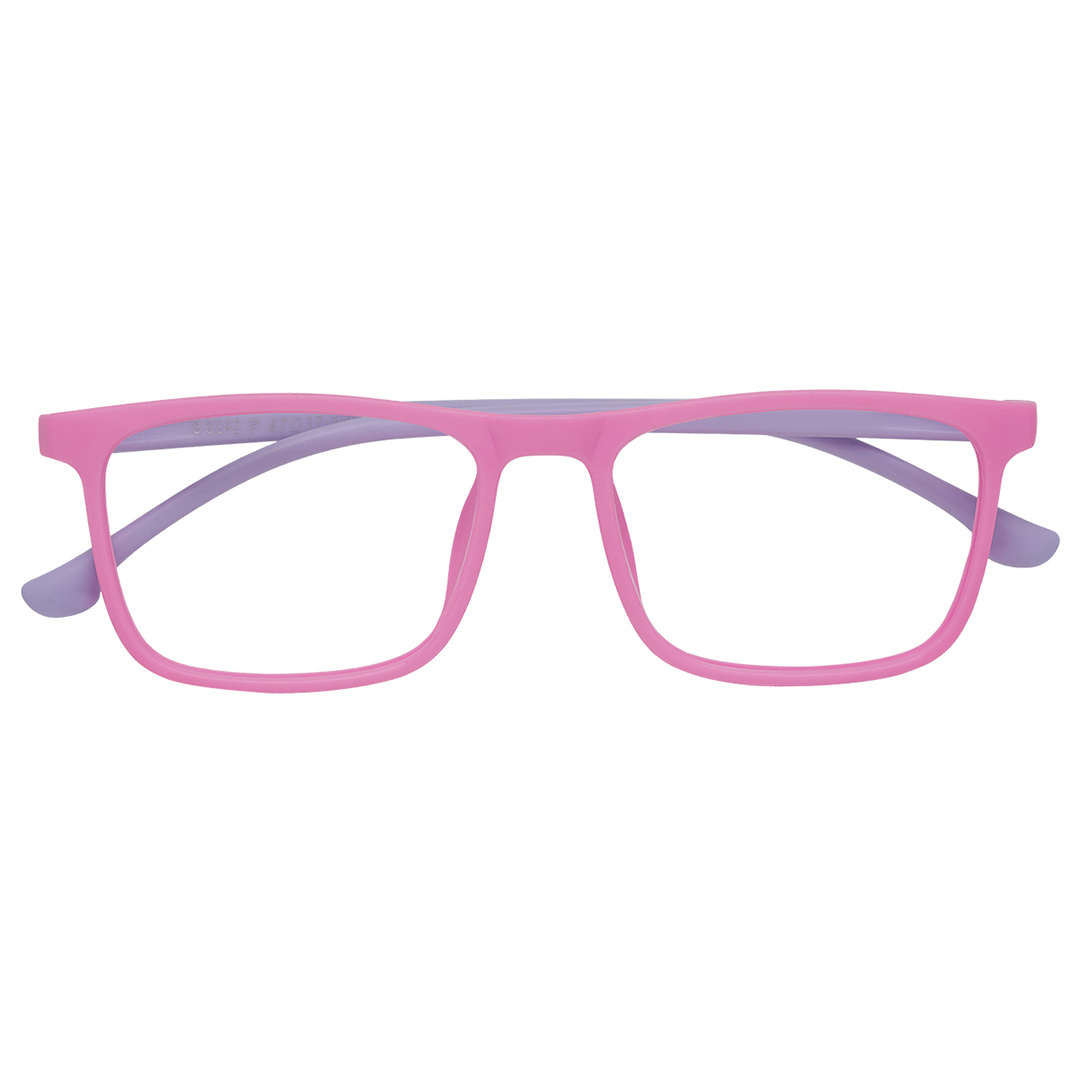 Armação de óculos infantil rosa/roxo 1351 6-10 anos