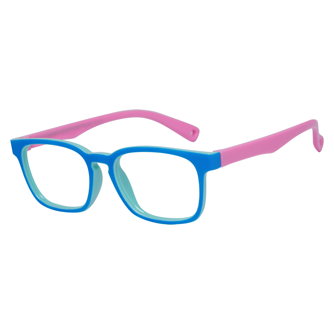 Óculos para criança azul/rosa 4-8 anos 1522