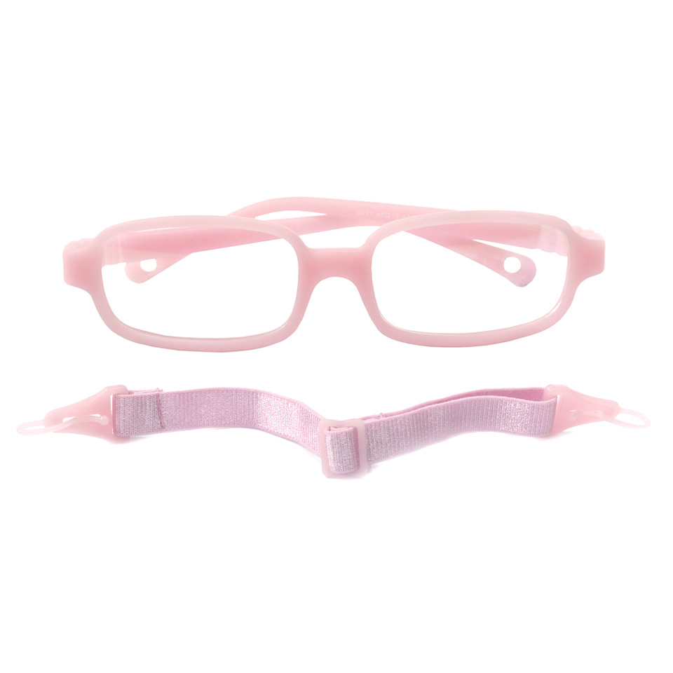 Armação de óculos infantil rosa/bebe  290 3-7 anos