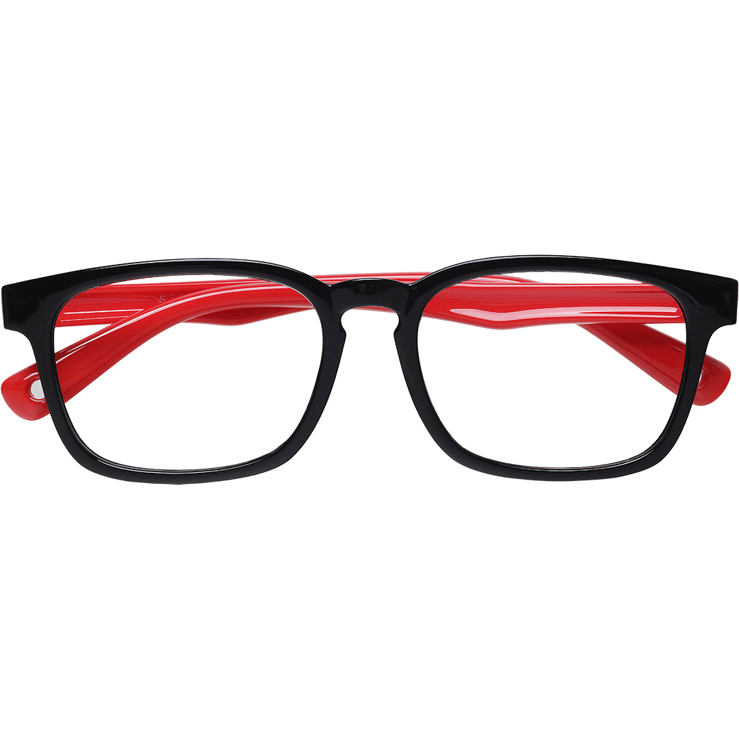 Óculos para criança preto/vermelho 4-8 anos 1522