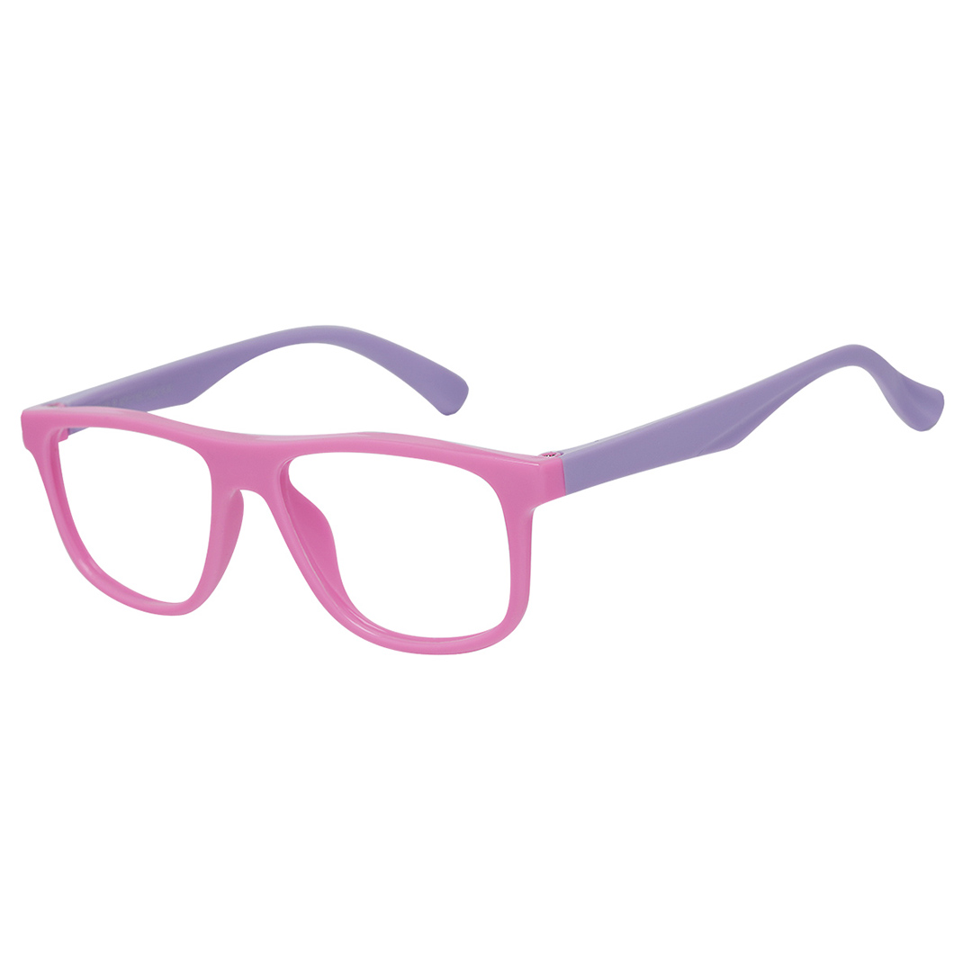 Armação óculos Infantil rosa/roxo 1336 4-8 anos