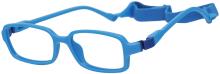 Imagem-Armação de óculos infantil azul claro 1352 4-8 Anos