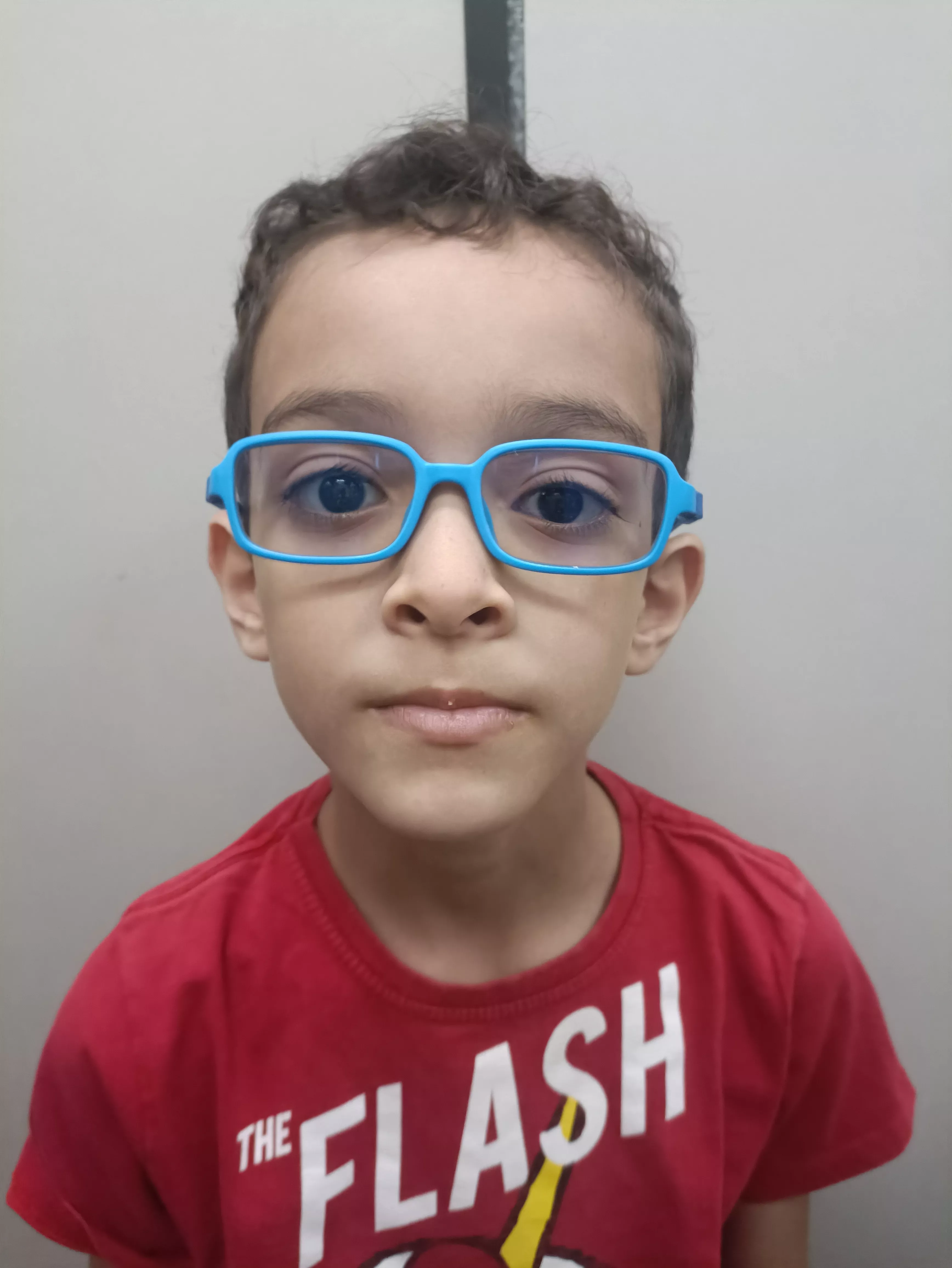 Armação de óculos infantil azul claro 1352 4-8 Anos