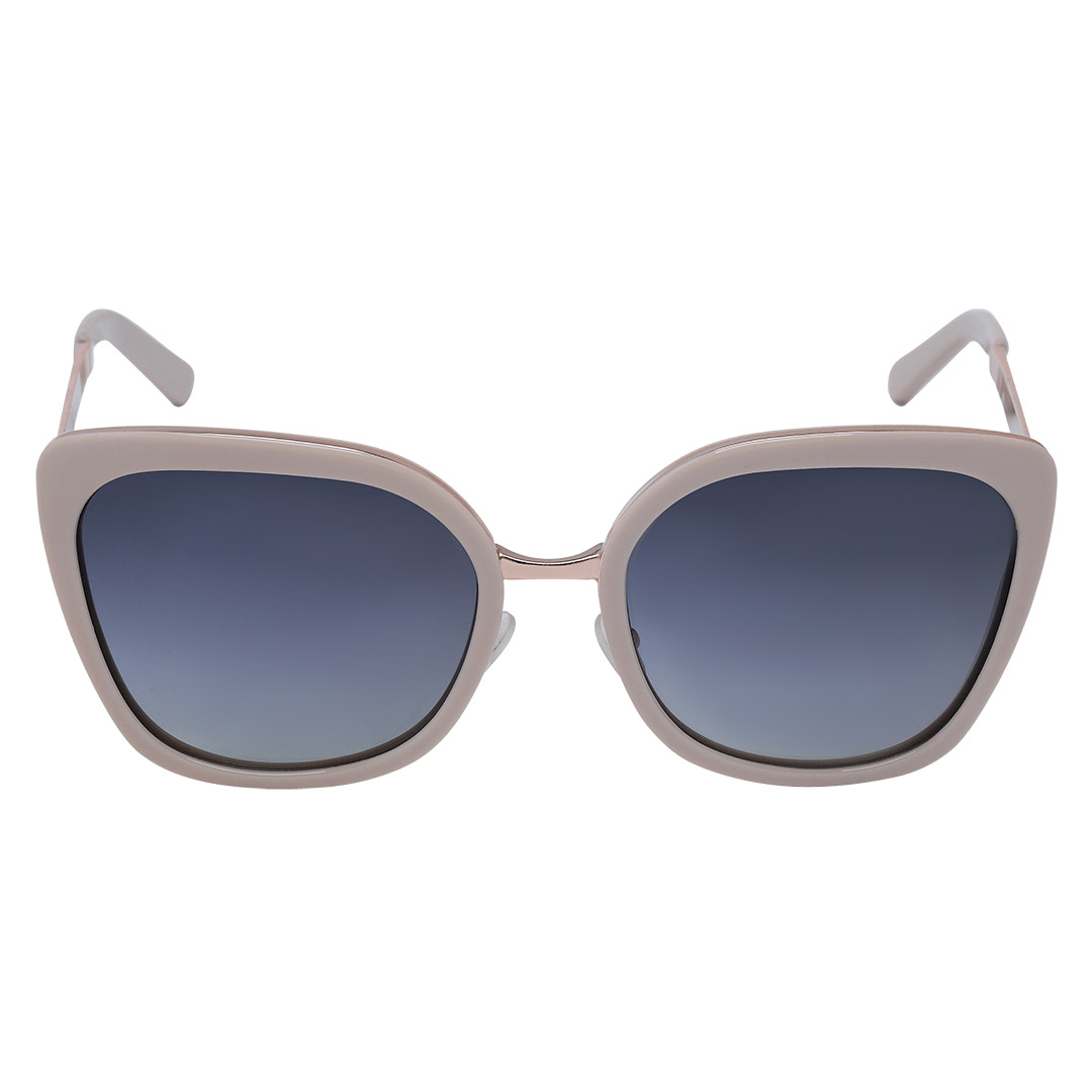 Óculos de sol feminino gatinho  - Cream 1236