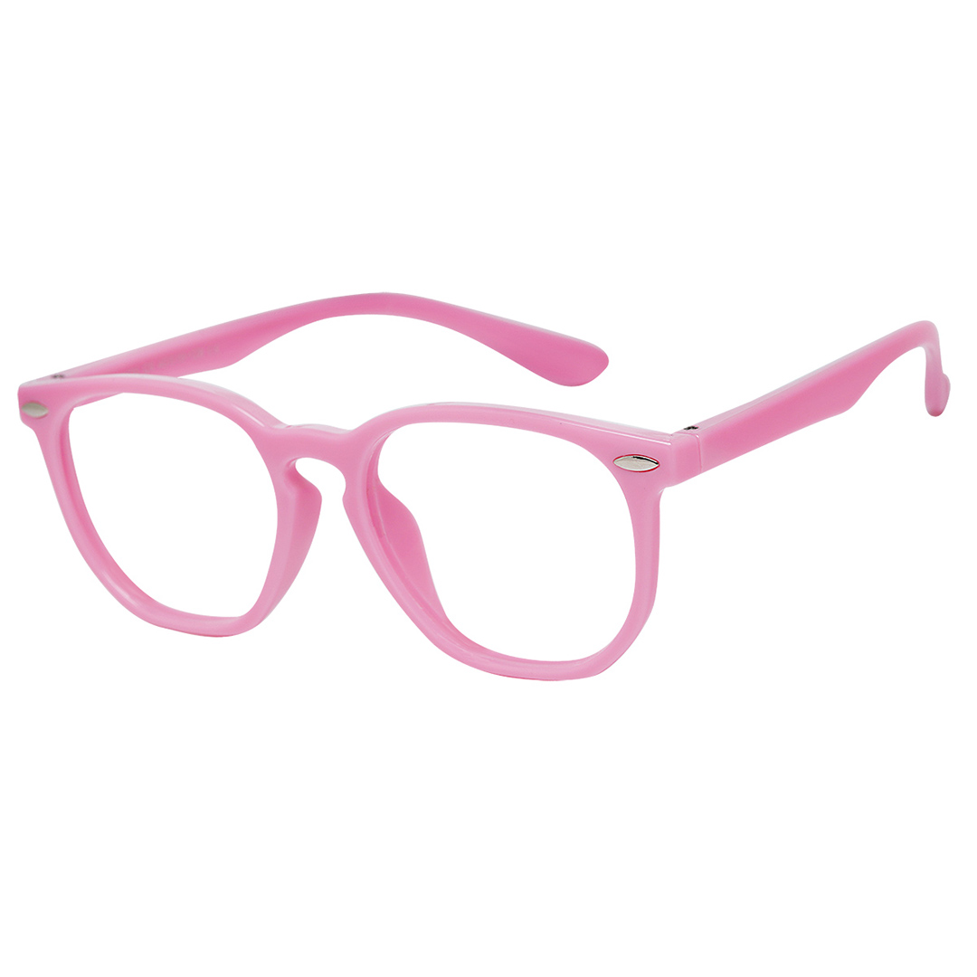 Armação de óculos infantil rosa/claro 1338 6-12 anos