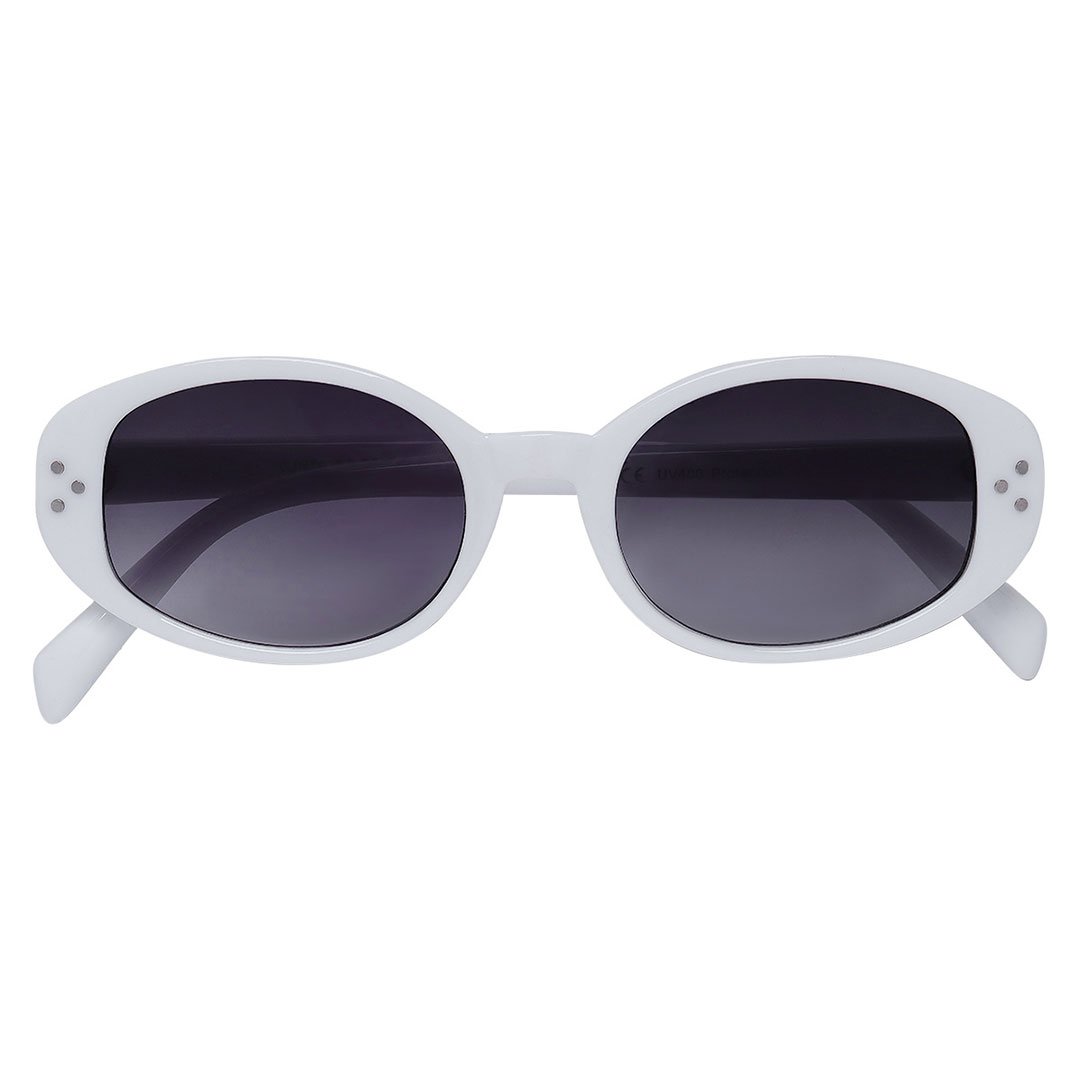 Óculos de sol feminino branco - Riscal 1514