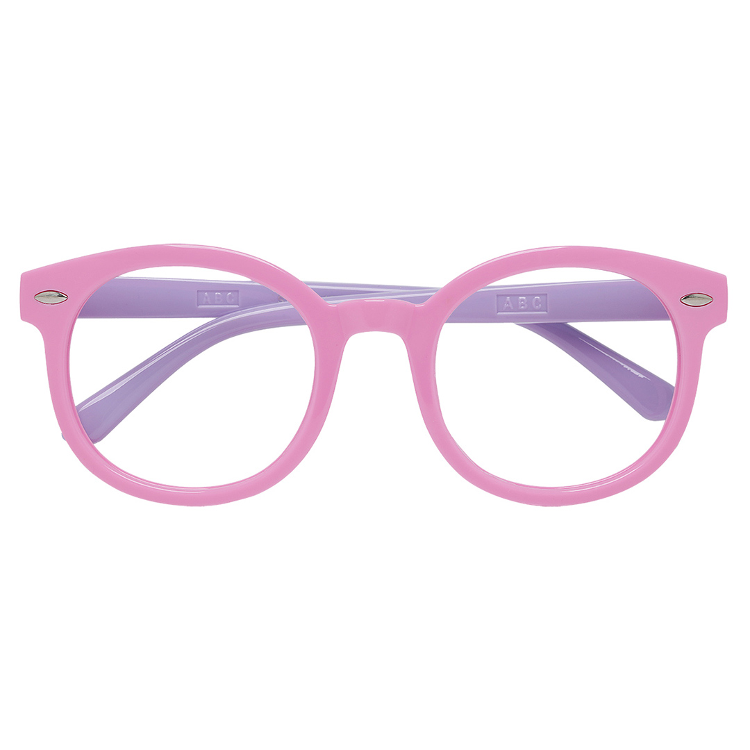 Óculos Infantil rosa roxo 1347 6-12 Anos