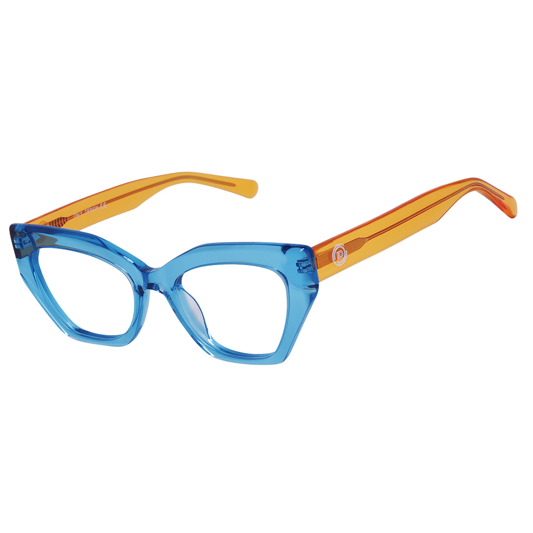 Óculos Gatinho Feminino Azul 1811