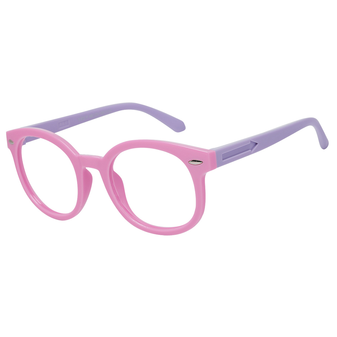 Óculos Infantil rosa roxo 1347 6-12 Anos