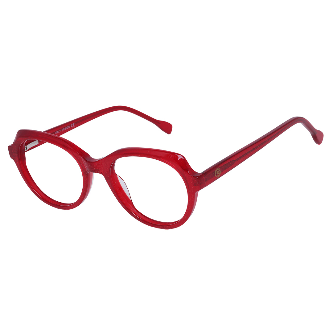 Óculos Feminino Vermelho 1853 Isabela Dias