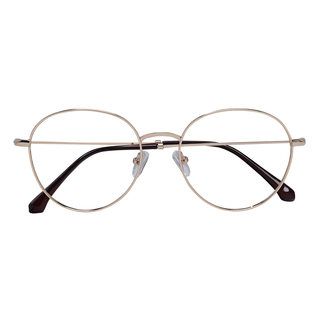 Armação de óculos redondo feminino - Lunks 1400