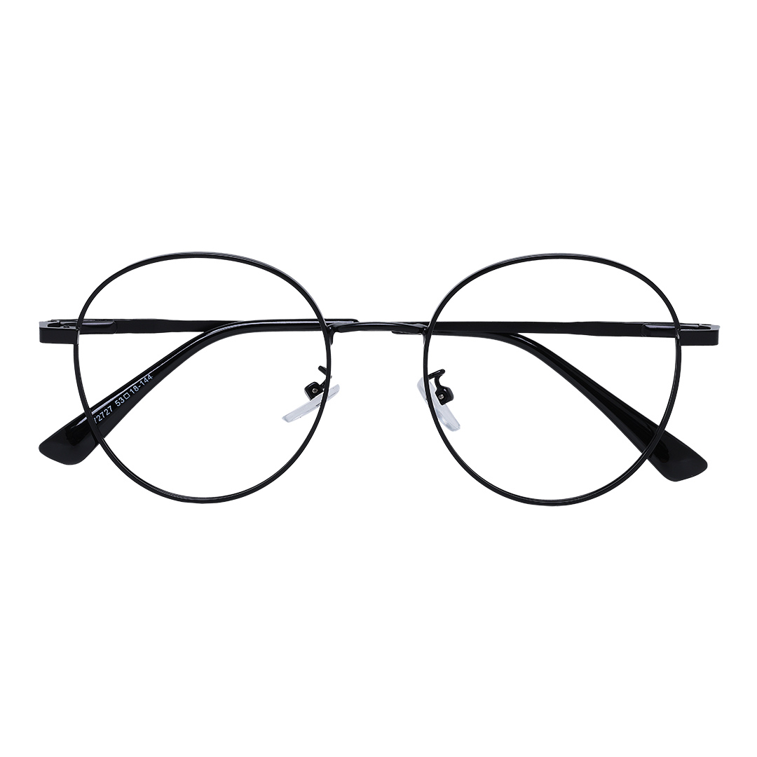 Óculos Masculino Redondo Preto 1862