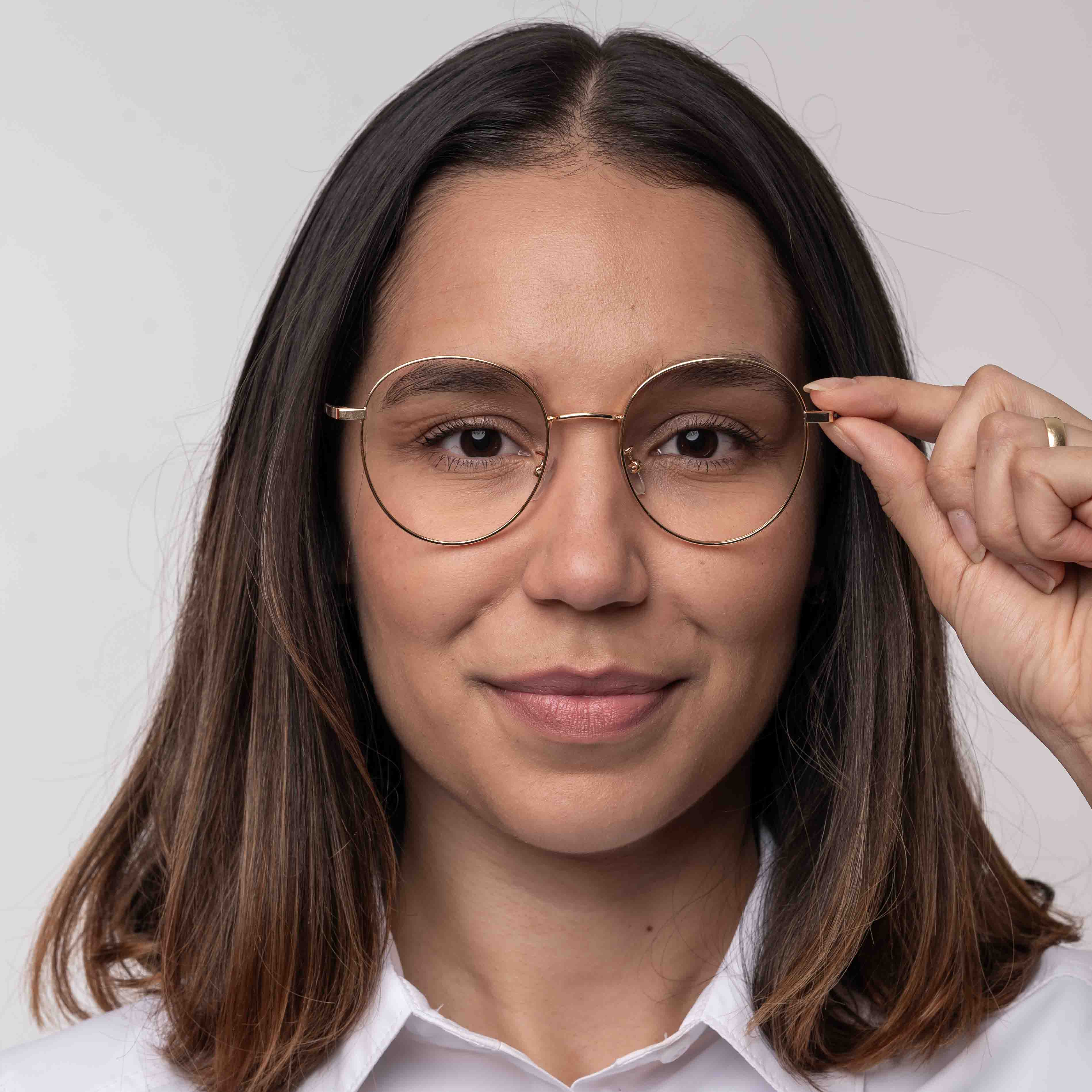 Armação de Óculos Redondo Feminino Liora