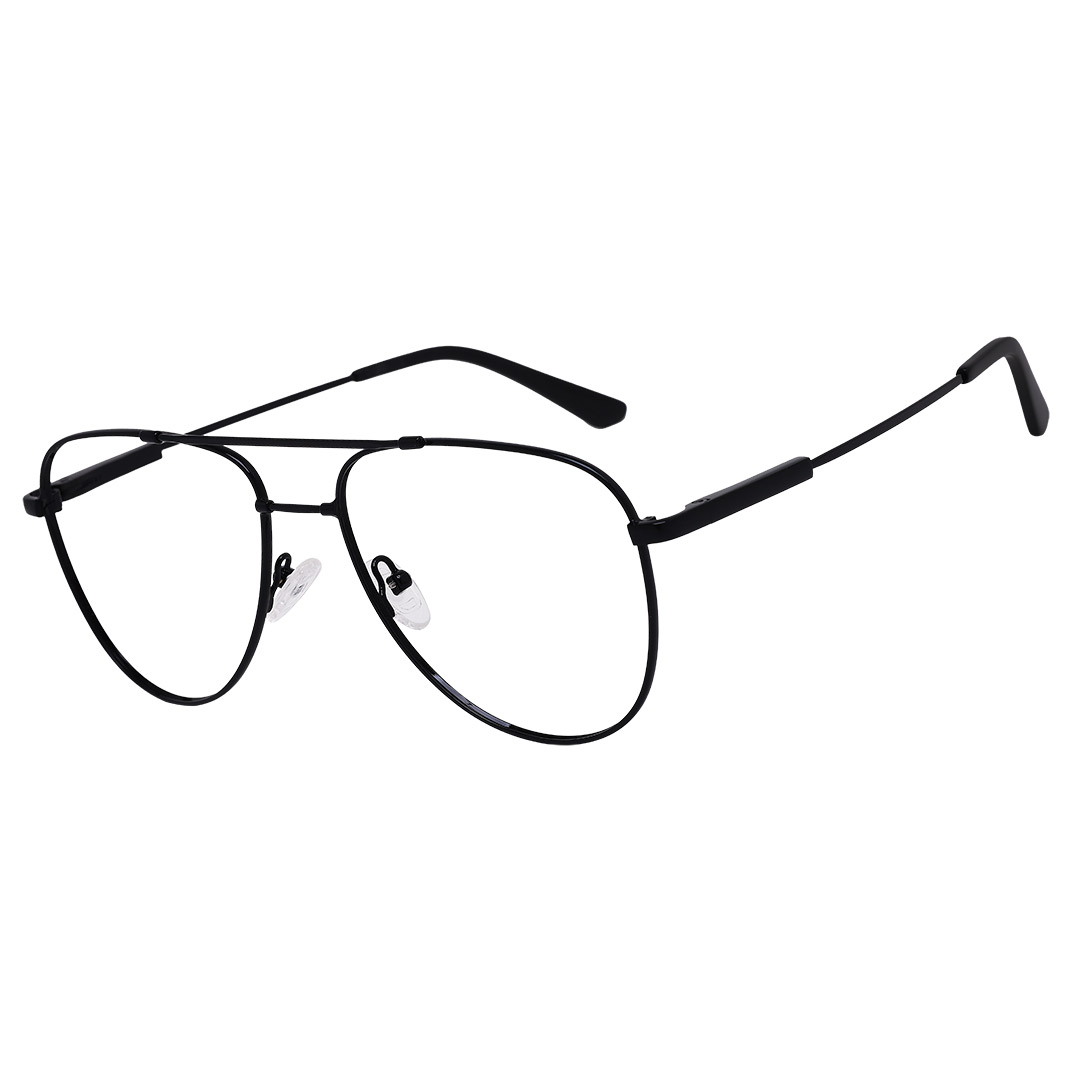 Armação de Óculos Aviador Feminino-2231-Preto