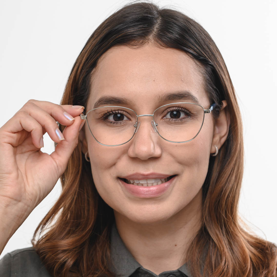Armação de Óculos Gatinho Feminino Cyllara 