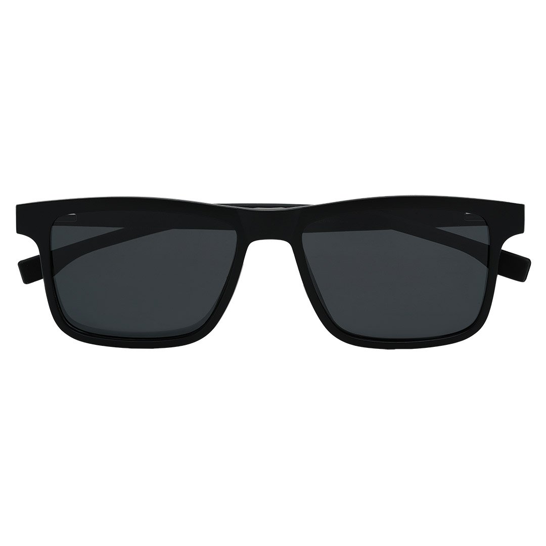 Óculos Clipon Retangular Masculino Bryck Preto