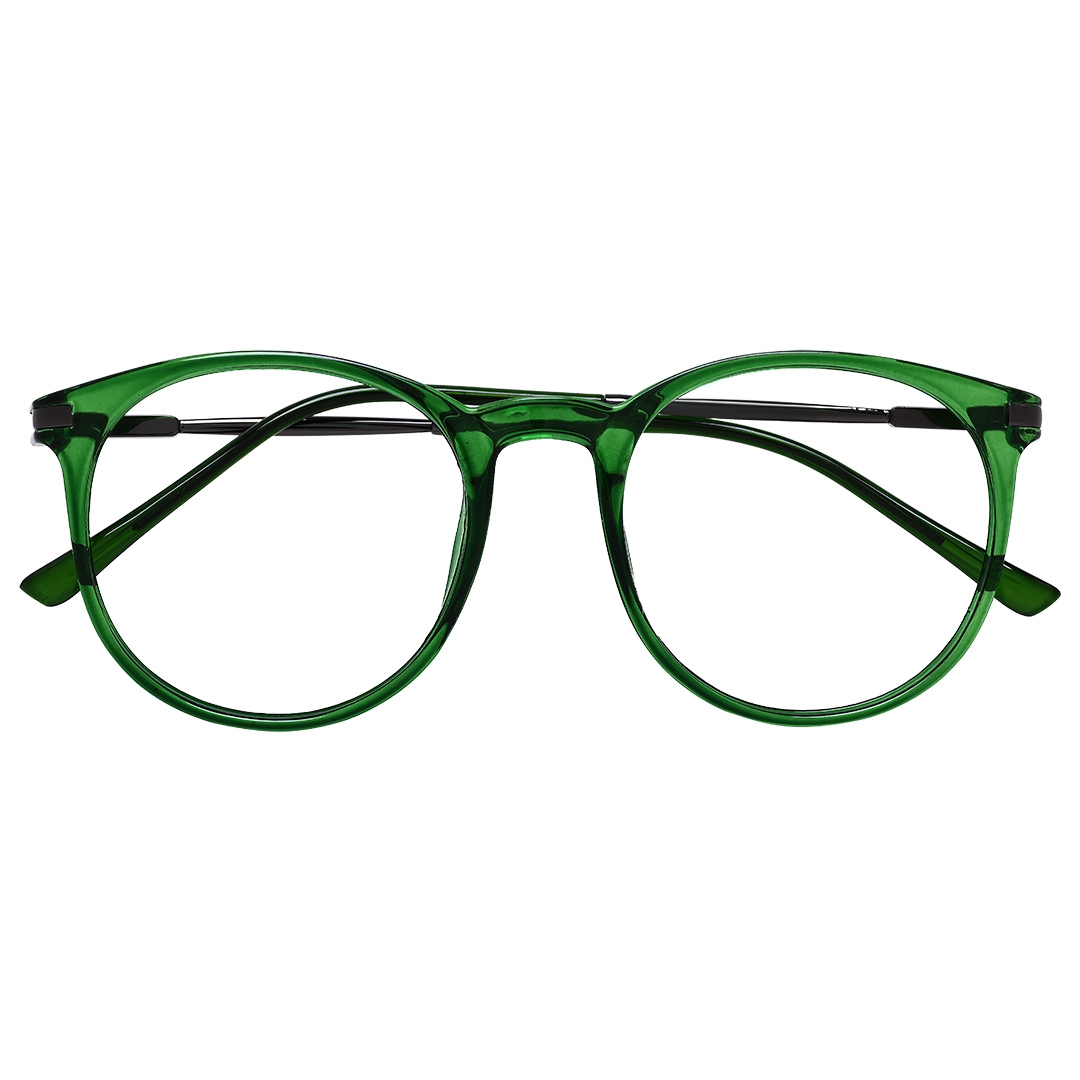 Óculos Redondo Masculino Verde 1914