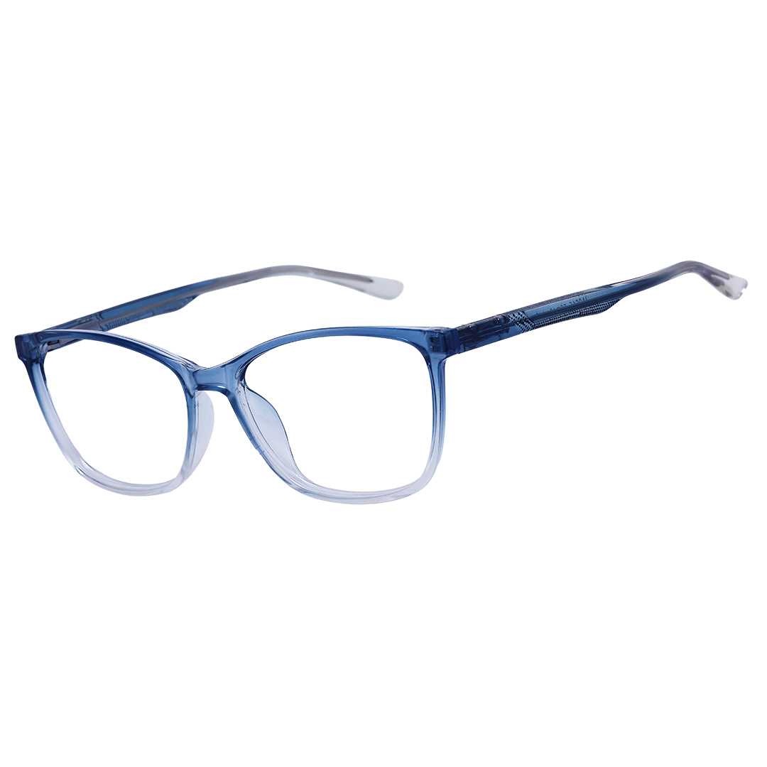 Óculos de Grau Retangular Feminino Azul 1973