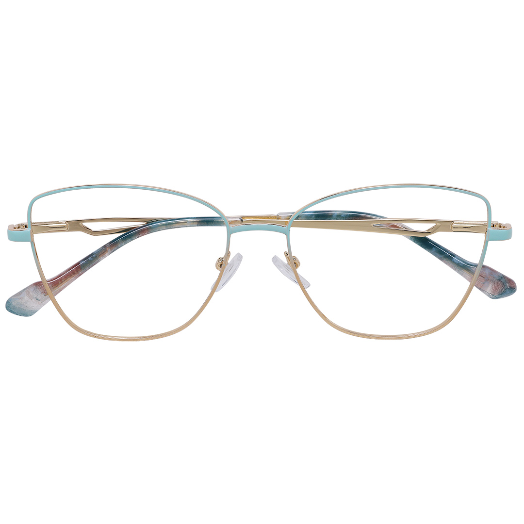 Óculos de Grau Feminino Gatinho Azul 1910