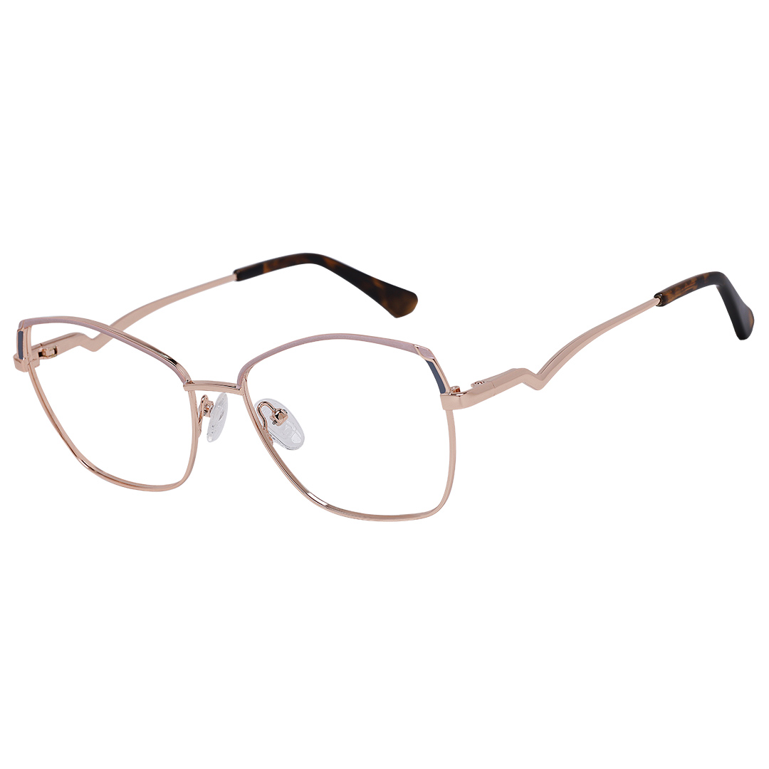 Óculos de Grau Feminino Dourado 1944