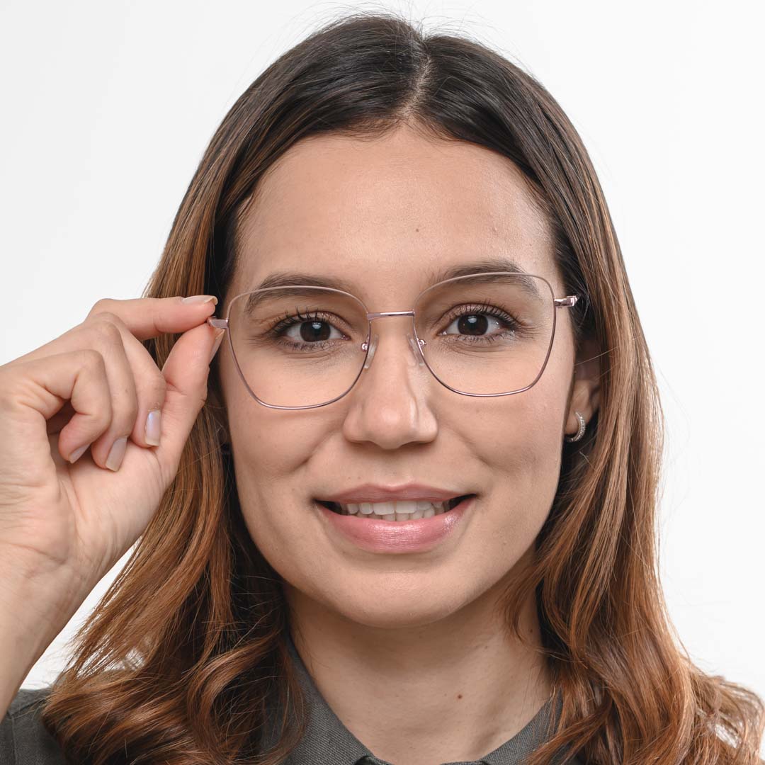 Armação de Óculos Quadrado Feminino Elarie
